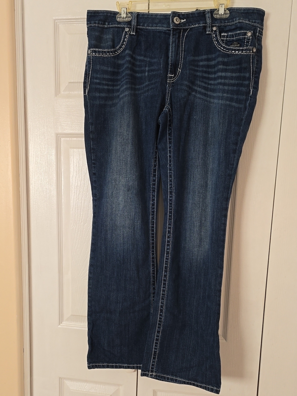 Womens Size 16 Harley-Davidson Dark Blue Bootcut Jeans